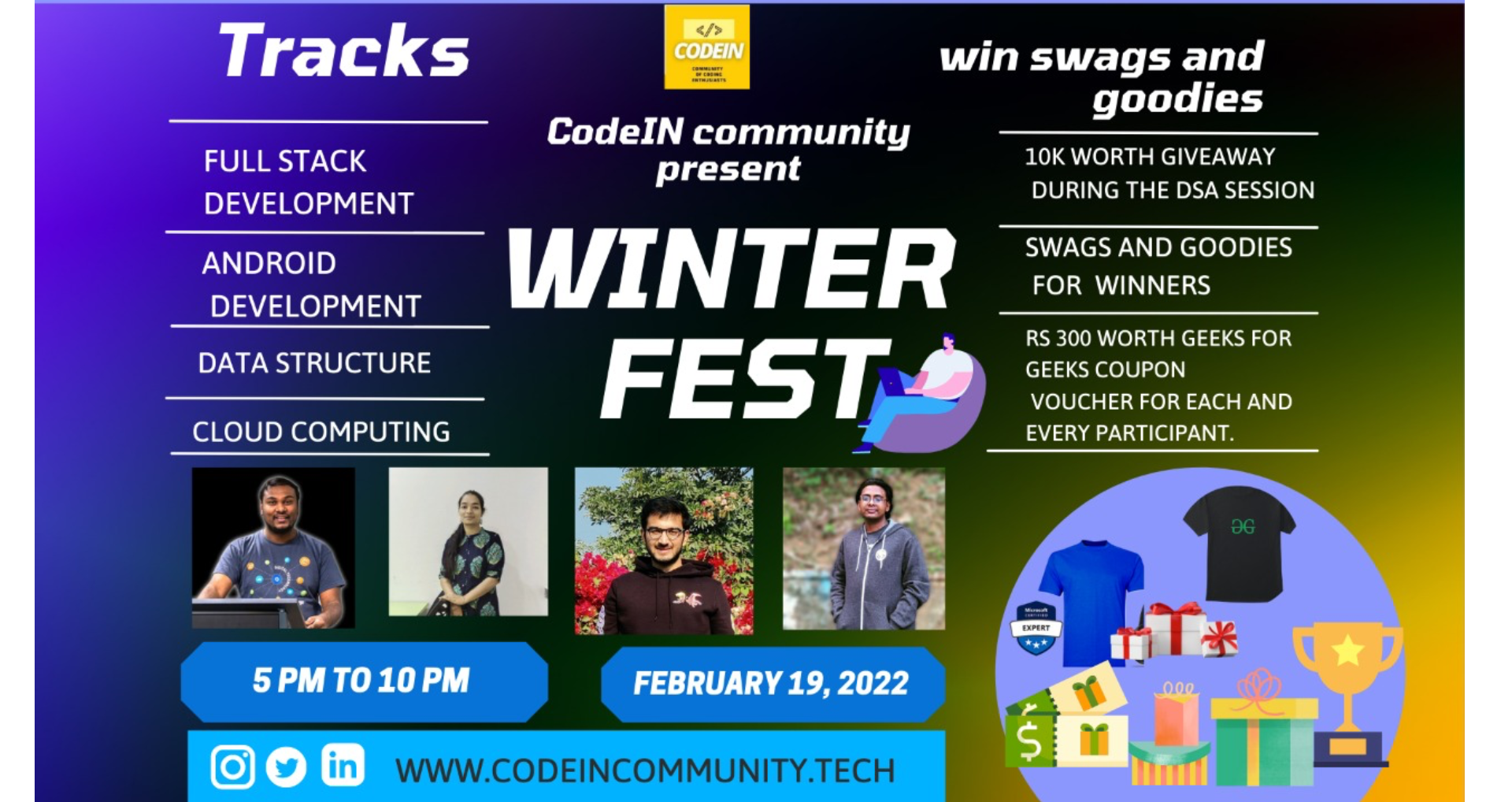 CodeIn Winterfest 2022